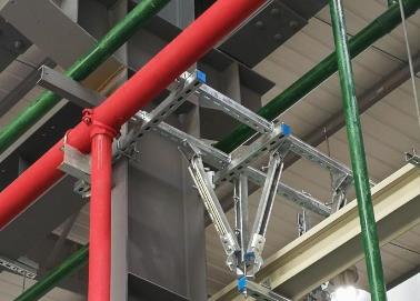 佳木斯市该抗震支架的整体式支吊架结构协调性好